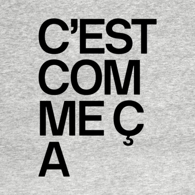 C'est comme ca by alec